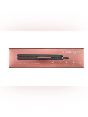 Hairitage Flat Iron Hair Straightener - Gray